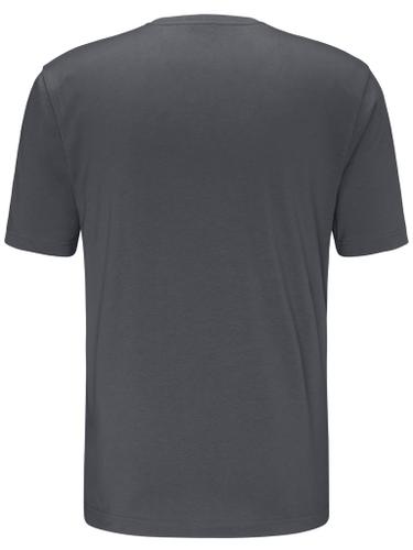 T-Shirt, O-Neck Grau XL