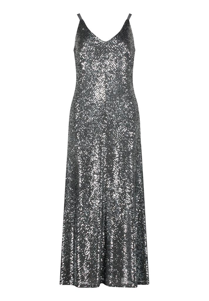 Abendkleid Grau 38