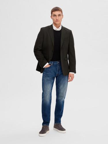 SLH172-SLIMTAPE TOBY 3302 M.B JNS NOOS 29/32 Verjüngter Slim Fit - Blue Denim