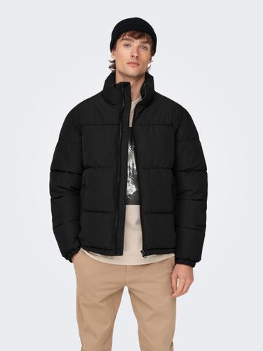 ONSMELVIN LIFE LF PUFFER JACKET OTW VD XL - Black