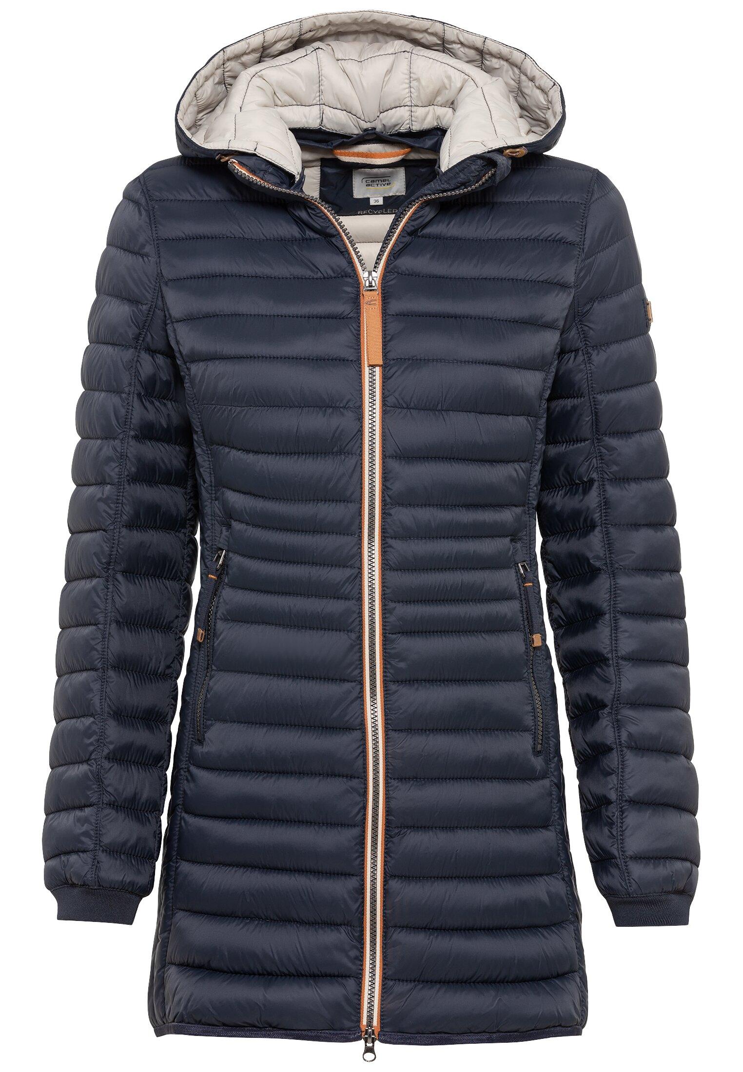 Funktionsjacke mit abnehmbarer Kapuze 38 Regular Fit - Navy