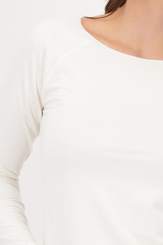 Basic-Langarmshirt 46 - Cashmere