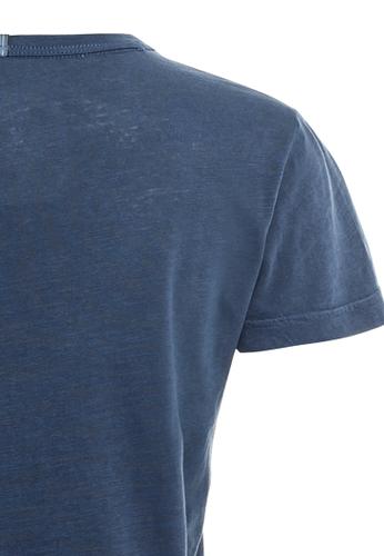 Kurzarm T-Shirt aus Organic Cotton XS Regular Fit - Dark Navy