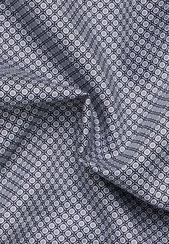 Hemd Twill Langarm Grau 40/Langarm - 65cm