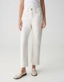 OPUS 5-Pocket-Jeans »Lani Fresh« in trendiger Culotte Form - Weiß / 40 L26