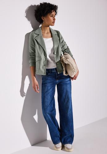 Velours Jacke 36 - Dusty Milky Green
