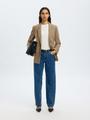SLFSTRAIGHT BEA-KORI MW JEANS NOOS 27/32 Gerade geschnitten - Medium Blue Denim