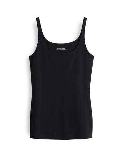 OPUS Tanktop »Ina« mit schmalen Trägern - Schwarz / 44