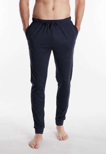 TOM TAILOR Herren Lange-Hose uni 1er Pack 48 - Blau-dunkel-uni