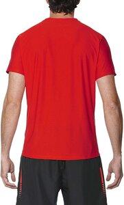 ASICS Herren Laufshirt "Graphic SS" Kurzarm XL in Rot