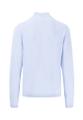 Troyer Zip, small structure Blau 3XL