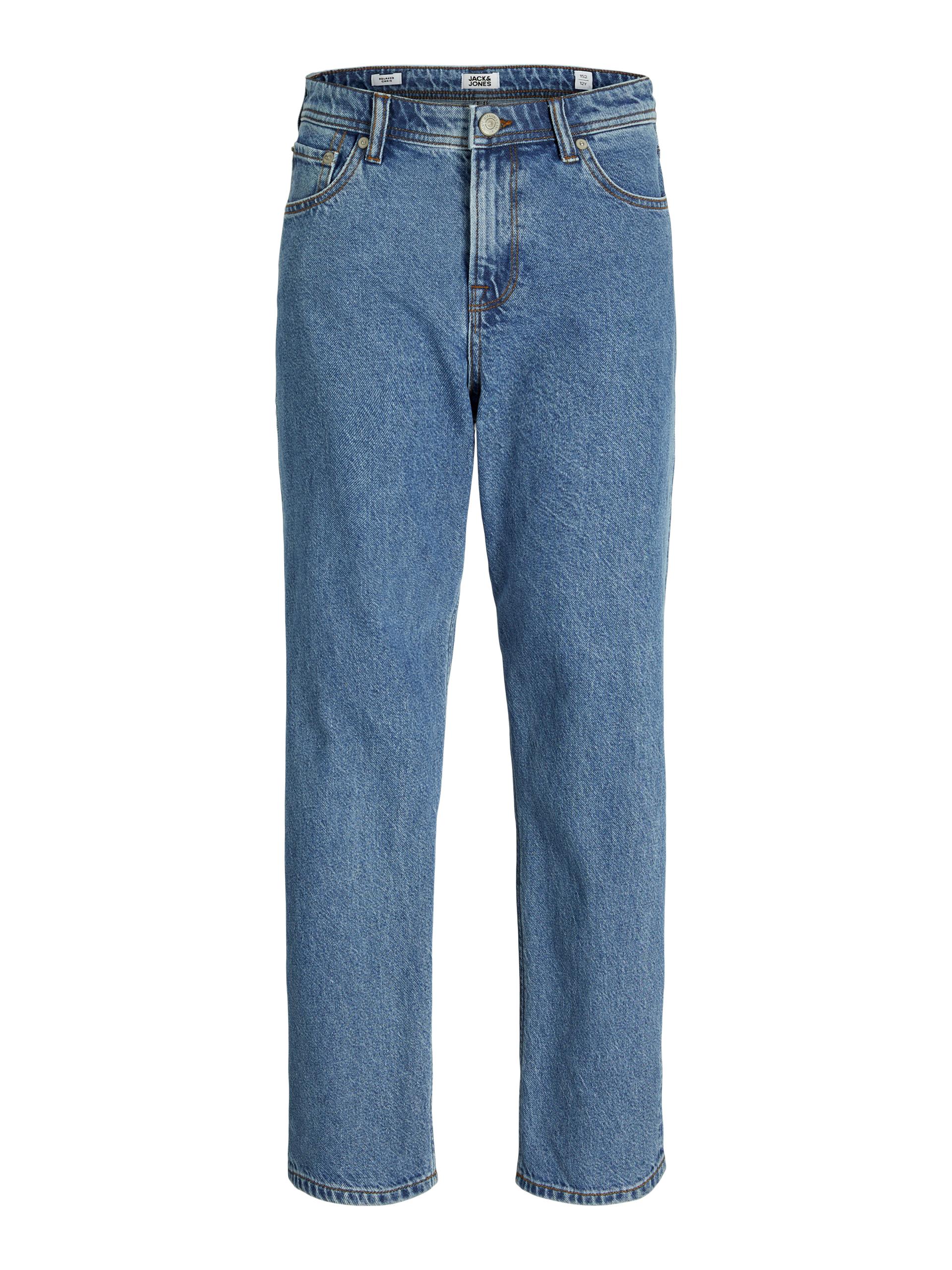JJIALEX JJORIGINAL SQ 042 JNR 152 Baggy Fit - Blue Denim