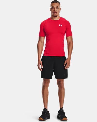 UNDER ARMOUR Herren Kurzarm HG Armour Comp SS XXL in Rot