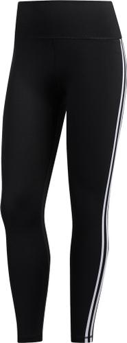 adidas Damen Believe This 2.0 3-Streifen 7/8-Tight XS in Schwarz