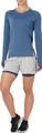 ASICS Damen T-Shirt SEAMLESS LS M in Blau