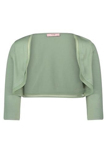 Bolero-Jacke Grün 34