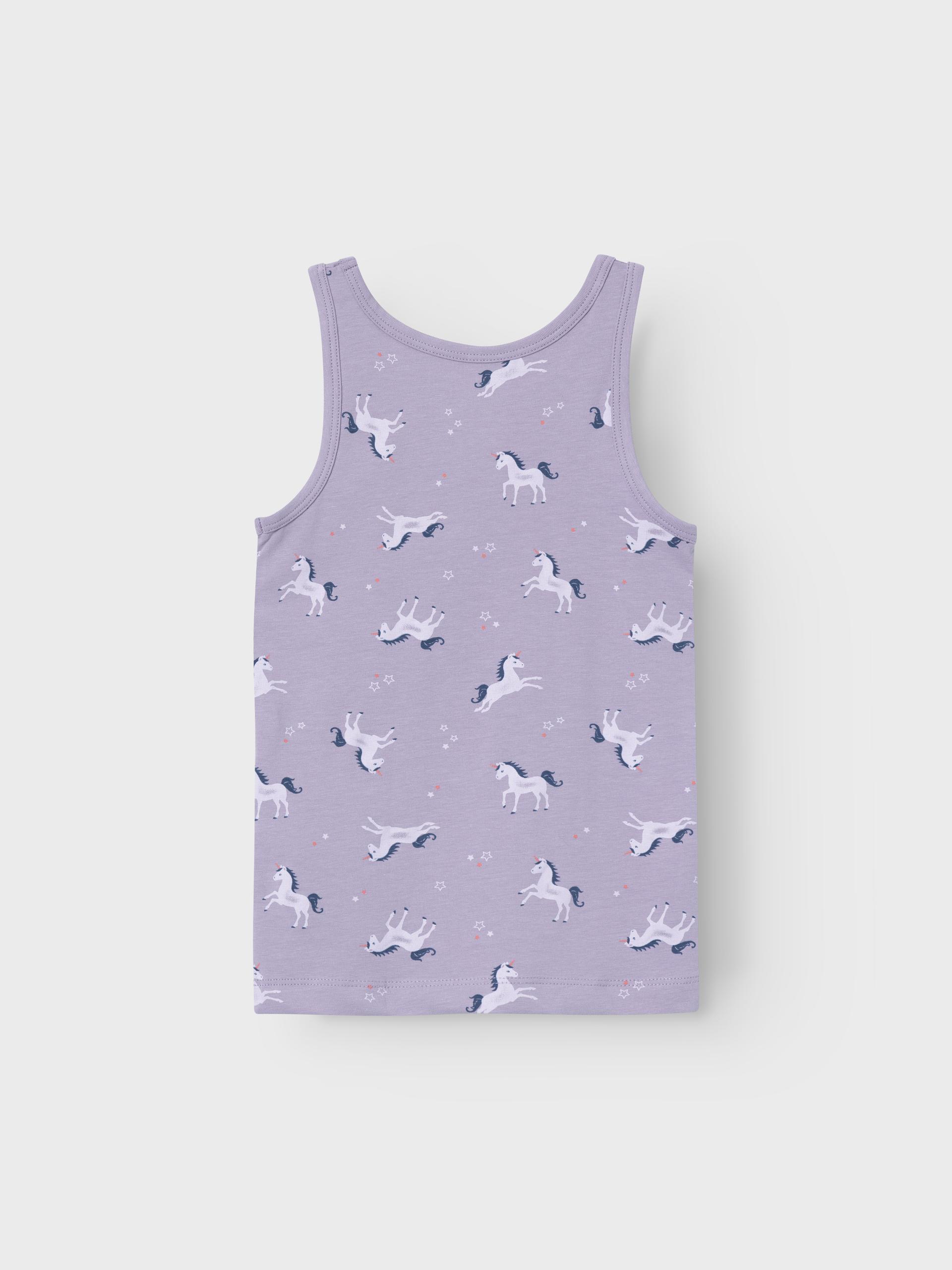 NMFTANK TOP 2P LAVENDER UNICORN NOOS 98 - Lavender Aura