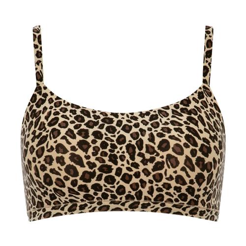 SOFTSTRETCH Bustier mit Rundhalsausschnitt Mehrfarbig XS/S