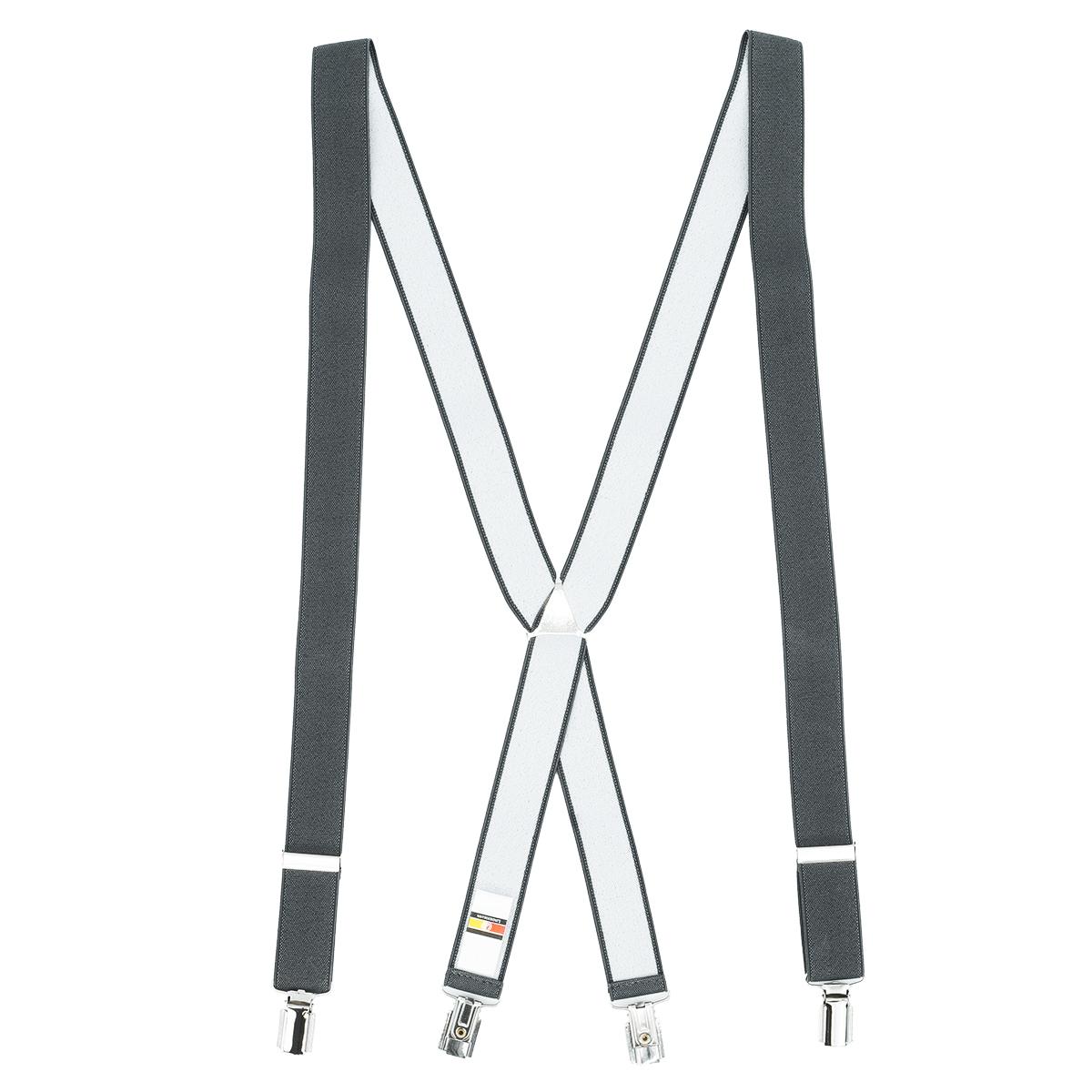 Hosenträger LINDENMANN X-Form 120 - Anthrazit