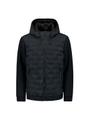 Jacket Short Fit Sealed Hooded Knitted Mix XXXL Regular Fit - Night