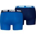 PUMA Herren Unterhose MEN EVERYDAY BASIC BOXER 2P S in Blau