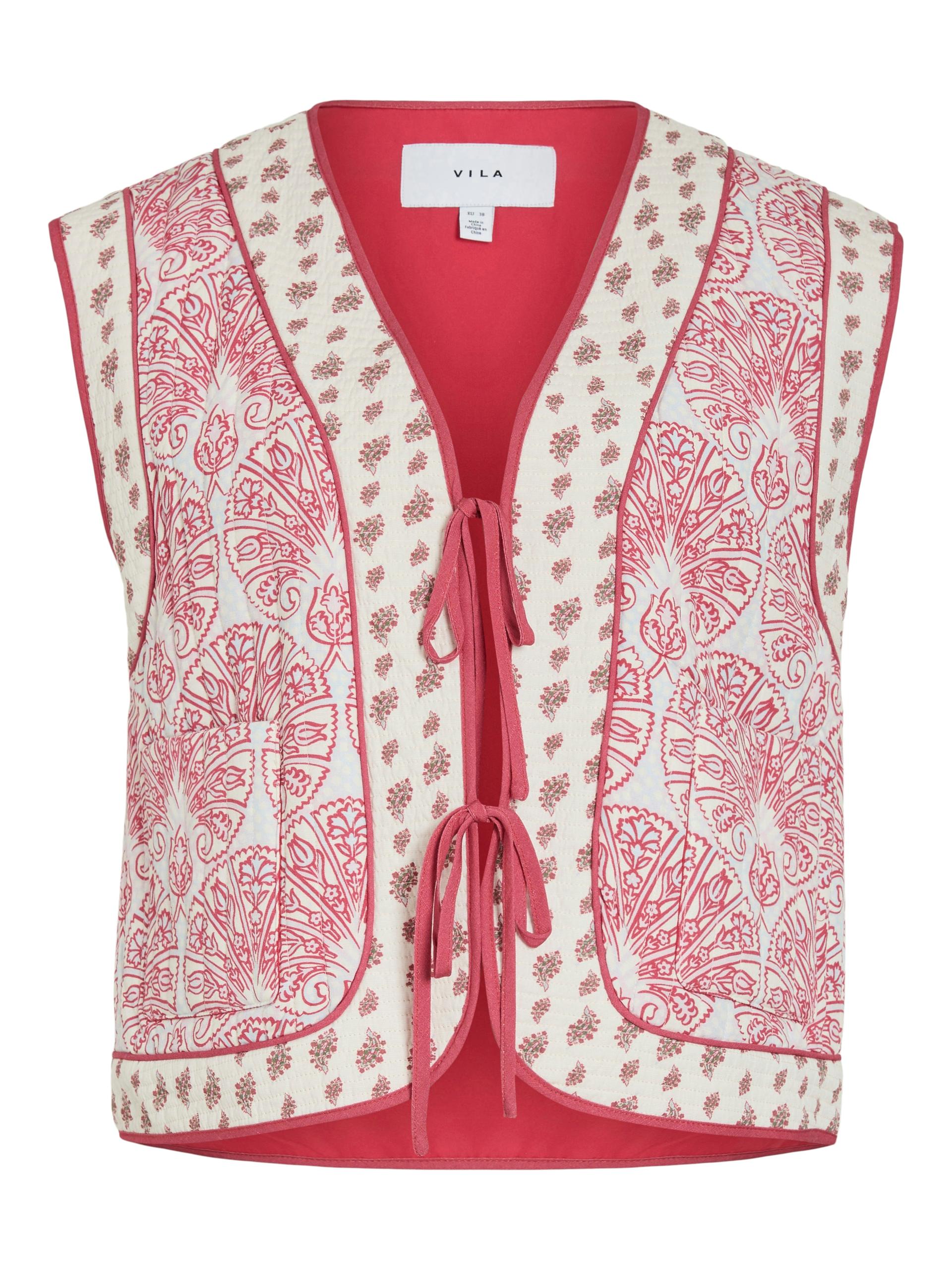 VIDELPHINE S/L BOW VEST 36 - Birch