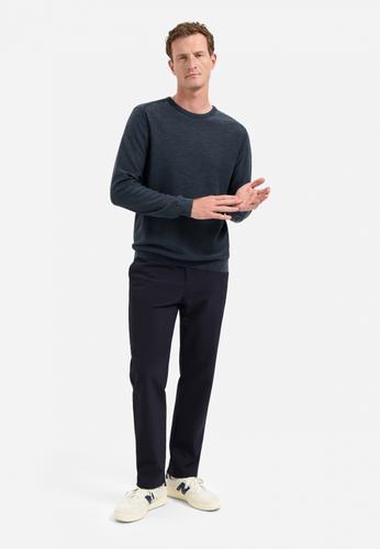 Pullover Crewneck Garment Dyed + Stone Washed XXL Regular Fit - Night