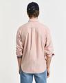 Regular Fit Classic Oxford-Hemd mit Streifen L - Orange Bronze