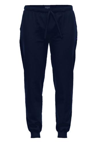 TOM TAILOR Herren Lange-Hose uni 1er Pack 48 - Blau-dunkel-uni