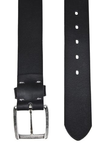 Herrengürtel Schwarz 85