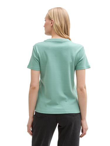 T-Shirt mit Rundhalsausschnitt XXXL Regular Fit - Faded Green