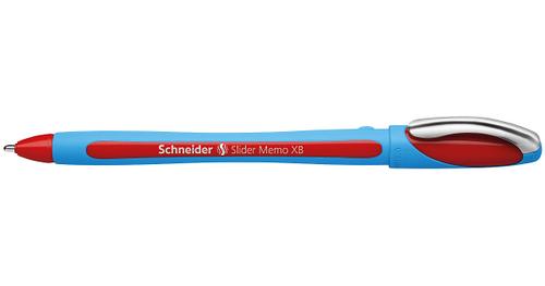 Kugelschreiber SLIDER Memo rot