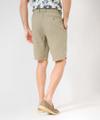 Style Balu 54 Bermudahose, Herrenhose, Schräge Stecktaschen, Leistengesäßtaschen, Gummibund, Verdeckter Reißverschluss, Modern Fit, Normale Leibhöhe, Gerader Schnitt - Khaki