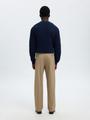 SLH220-LOOSE FINN FLEX PANTS NOOS XXL Locker geschnitten - Greige