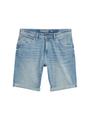 TTJOSH REGULAR SLIM Jeans Shorts 33 Slim Fit - Light Stone Blue Denim