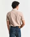 Sunfaded Piqué Poloshirt M - Dry Sand