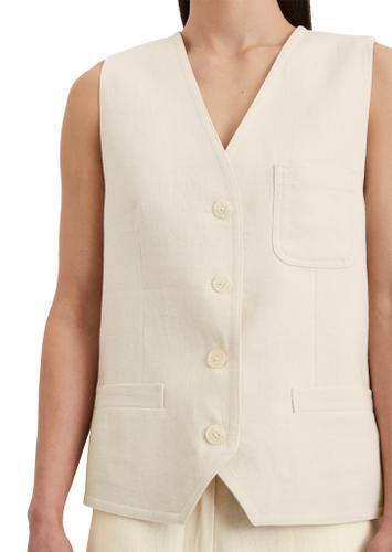 Weste tailored Weiß 34