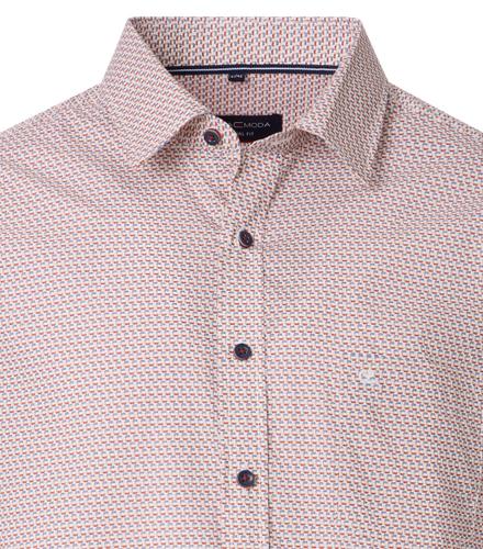 Freizeithemd Kurzarm M Comfort Fit - Rot