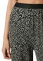 Weite Jersey-Hose mit Allover-Print XXL - Multi