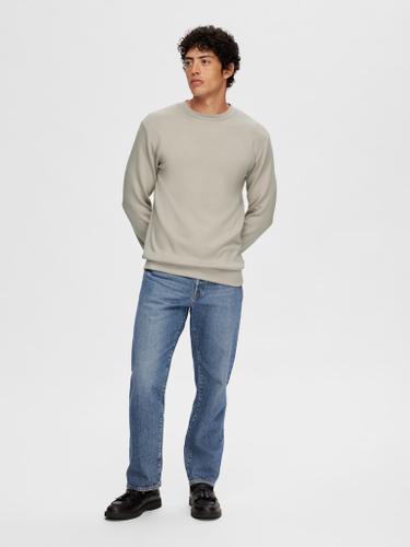 SLHEMANUEL SOFT CREW NECK SWEAT NOOS Grau L