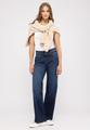 LIZ BELT 42/28 WIDE LEG - Dark Indigo Used
