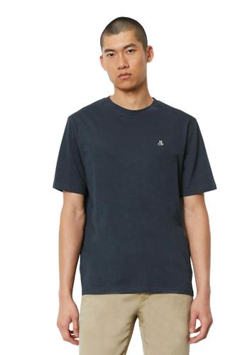 T-Shirt regular Blau M