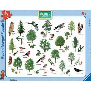 Ravensburger Puzzle - Unsere Heimat, Rahmenpuzzle, 58 Teile