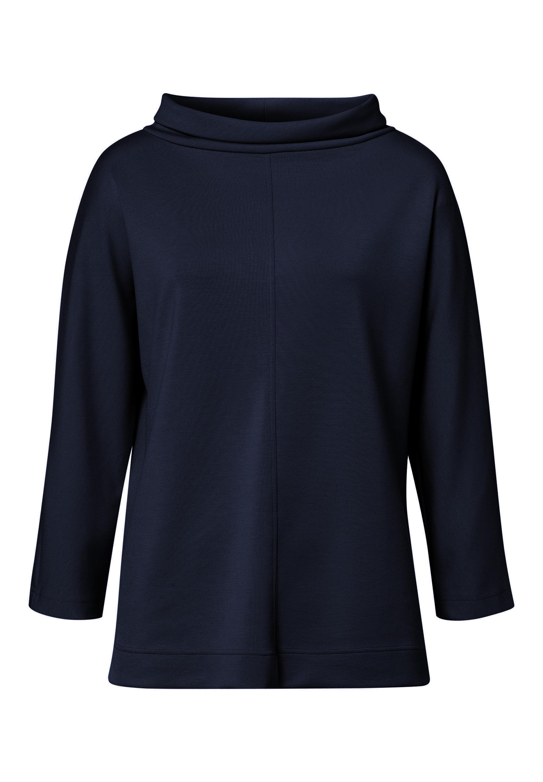 Sweatshirt CASUAL aus weichem Modal-Mix 38 - Ink
