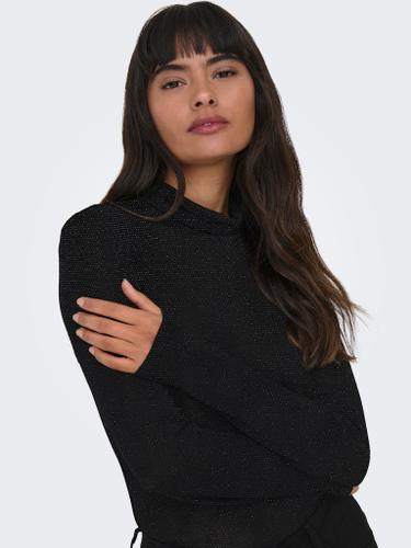ONLCLARA L/S ROLLNECK JRS Schwarz L