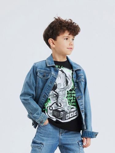 NKMJACK DNM JACKET 2722-IO NOOS 92 - Medium Blue Denim