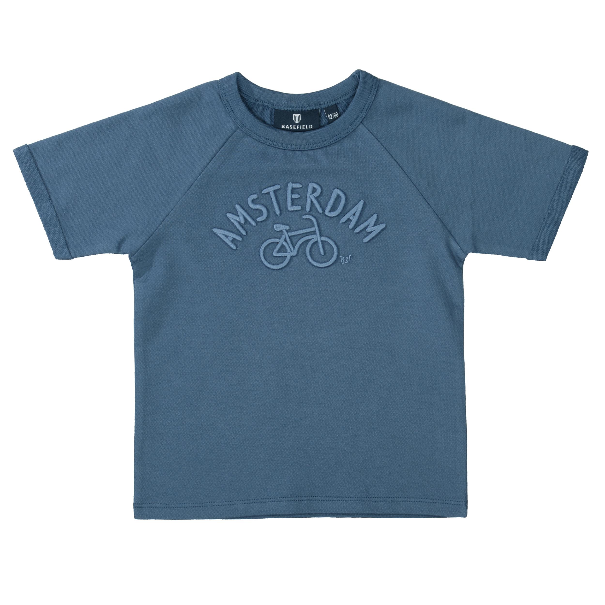Kn.-T-Shirt 104/110 - Night Blue