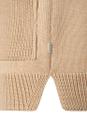 Strickjacke 1/1 Arm Beige