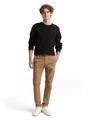 Slim Fit Chino Hose mit Gürtel 36/34 Slim Fit - Honey Camel Beige