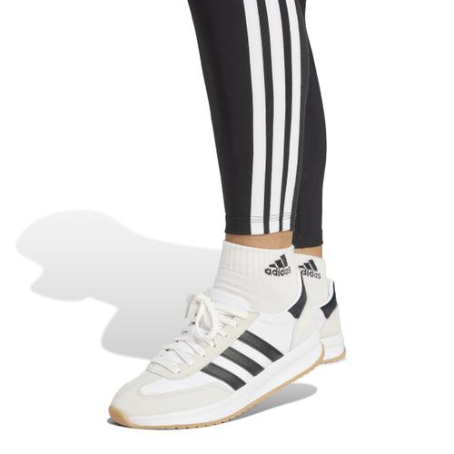 ADIDAS Damen Tight Essentials 3-Streifen Cotton S in Schwarz